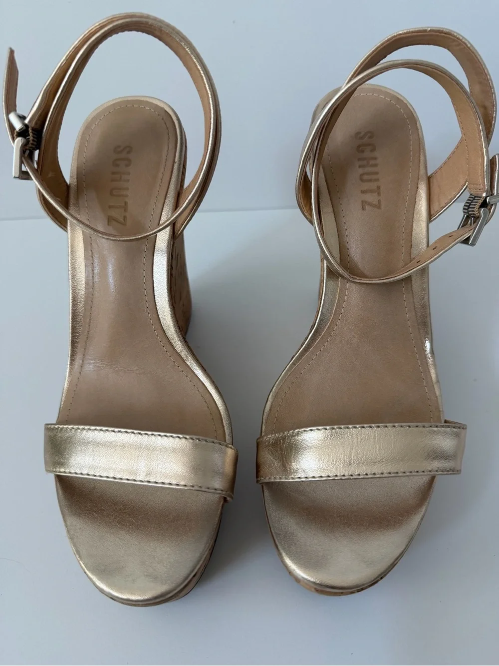 SCHUTZ eduarda metallic